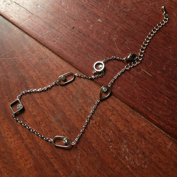 Lia Sophia Silver Anklet