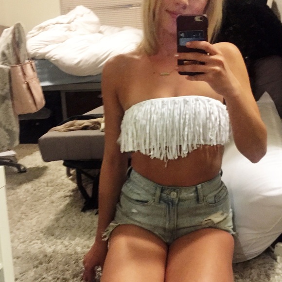 Fringe bikini top - Picture 2 of 3