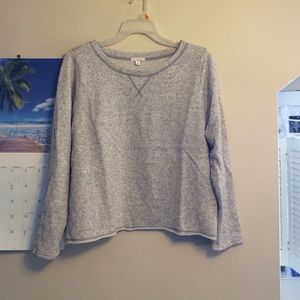NWOT Heather grey sweater
