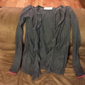 Dark gray Hollister cardigan