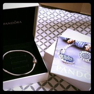 Authentic Pandora Bracelet 7.5