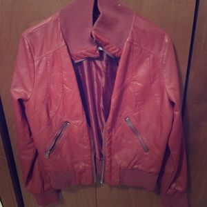 Red jacket