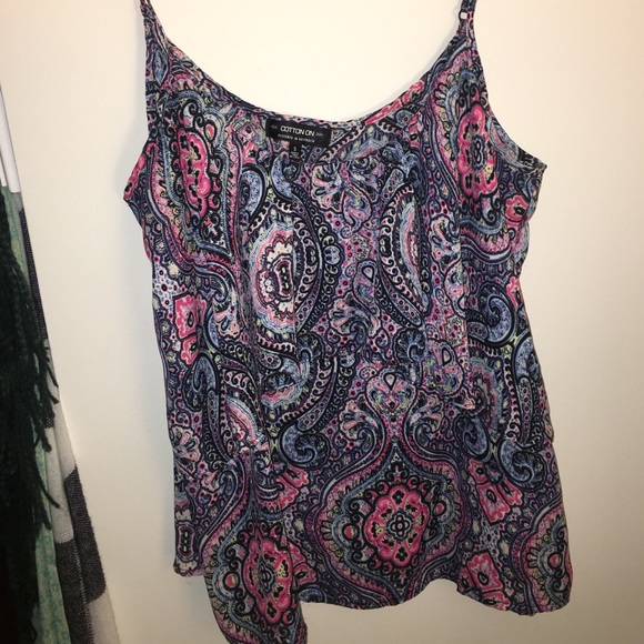 Paisley tank top