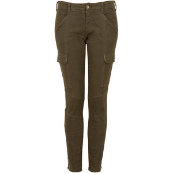 J Brand Pants - J Brand West Point Skinny Cargo with Ankle Zip 27