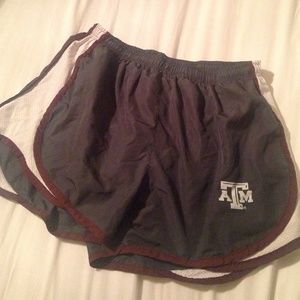 Texas A&M running shorts