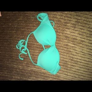 Brand new blue Bikini top. Size M
