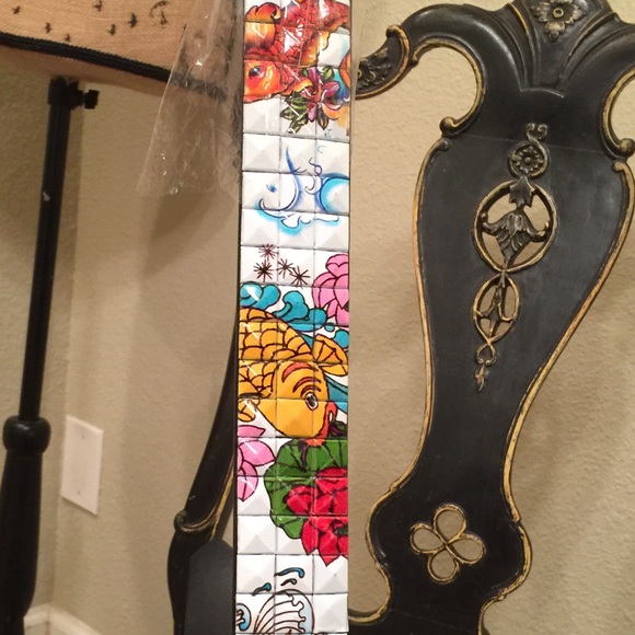 🎁NWT LEATHER BELT KOI FISH SIZE MEDIUM 🎁 - Picture 2 of 4