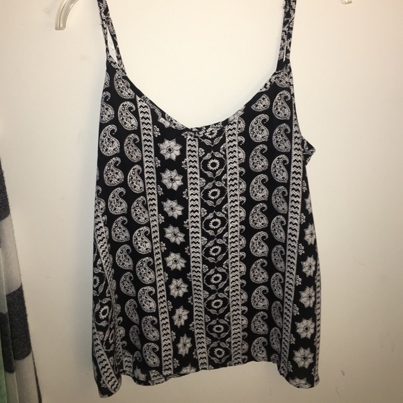 Hollister flowy tank top