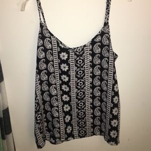 Hollister flowy tank top