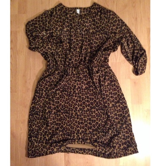 Old Navy Leopard Dress