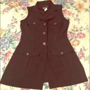 Women's Black Vest