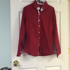 Red button up Men's