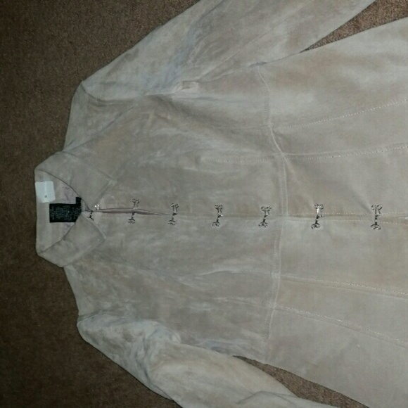 Beautiful tan suede jacket