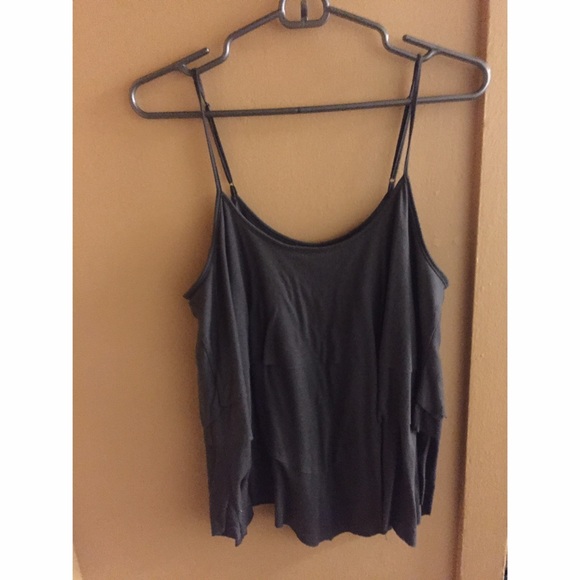 Layered Gray Tank - Picture 2 of 2