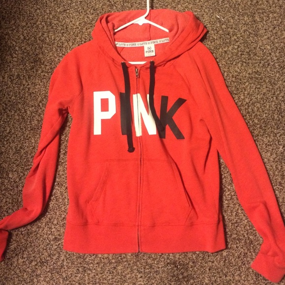 Pink hoodie