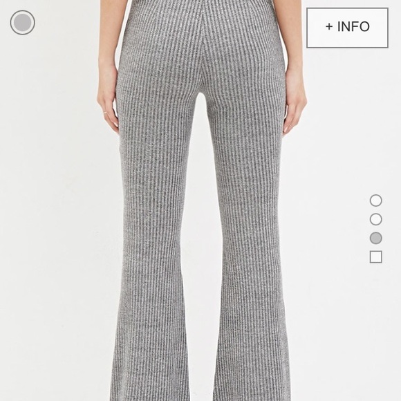 X SOLD X Ribbed Bell Bottom Pants - Picture 3 of 3