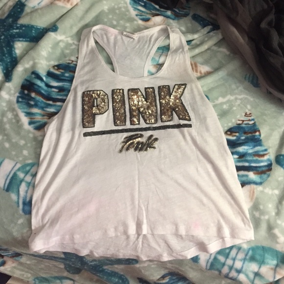 Victoria Secret Pink Racerback Tank XS
