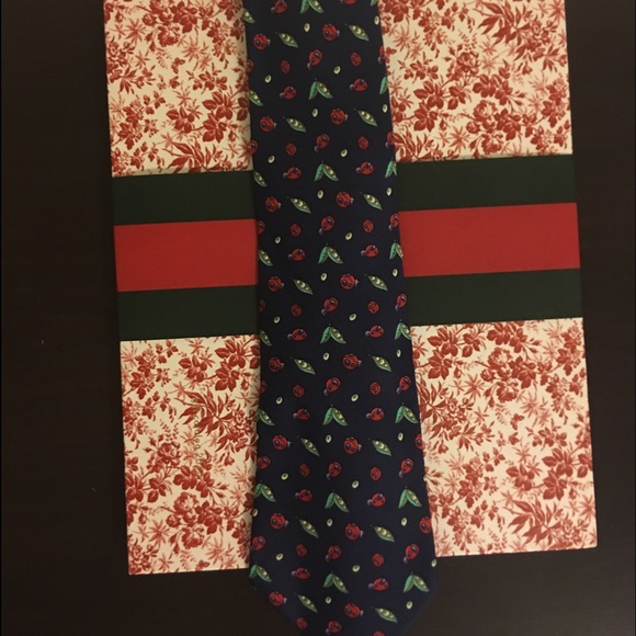 Authentic Hermes Men's Tie - Picture 1 of 4