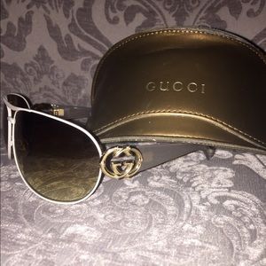 **SOLD** Gucci Aviator Sunglasses