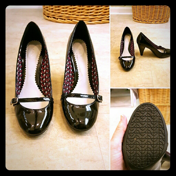 Black Patent Leather heels