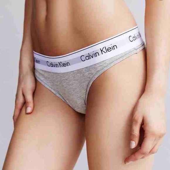 Calvin Klein Other - New Calvin Klein Gray Thong Underwear!