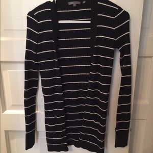 Vince Stripped Cardigan