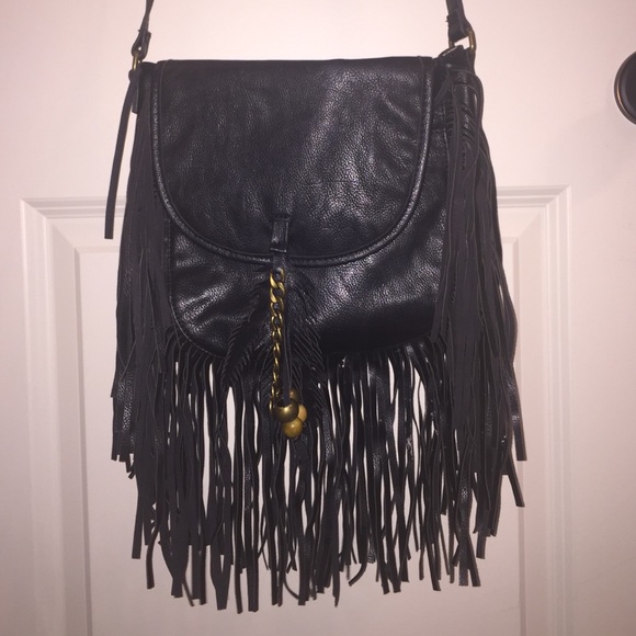 Fringe crossbody purse