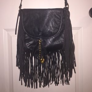 Fringe crossbody purse