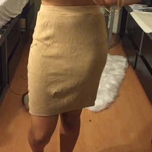American Apparel Nude Skirt
