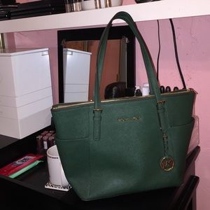 Michael Kors Tote Dark Green