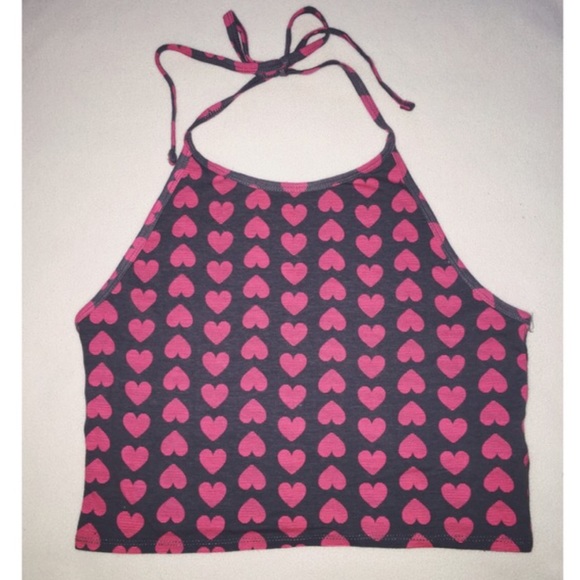 ❌SOLD❌ SALE! NEVER USED, heart crop top - Picture 2 of 3
