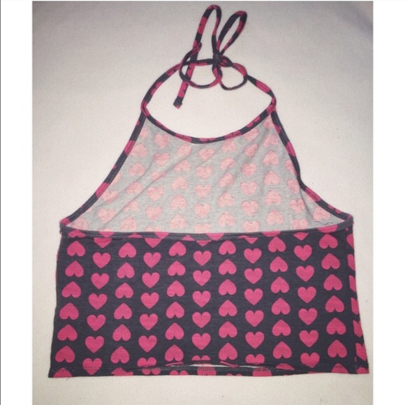 ❌SOLD❌ SALE! NEVER USED, heart crop top - Picture 3 of 3