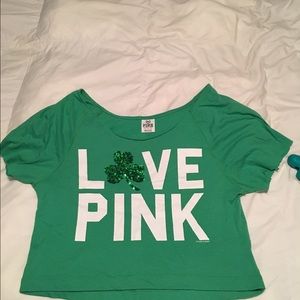 Victoria secret st. Patrick's day shirt