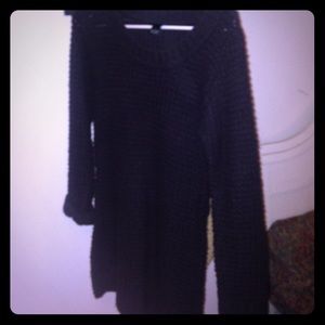 Purple pull over sweater