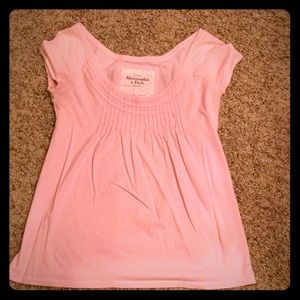 A&F Light Pink Babydoll Top