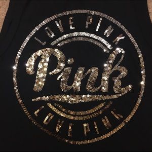 VS Pink bling tank