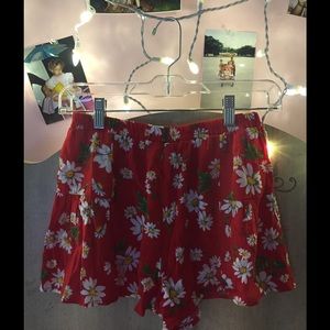 Vintage Floral Skort