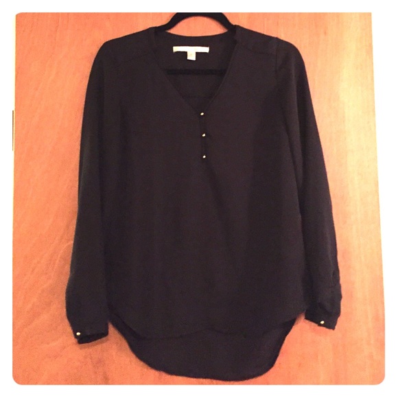 Lauren Conrad sheer shirt