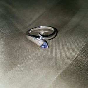Diamond & Amethyst Ring