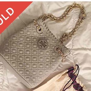 ISO TORY BURCH MARION QUILTED BACKPACK!