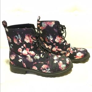 H&M floral boots
