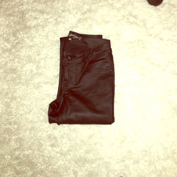 Skinny leather pants size 1 - Picture 1 of 2