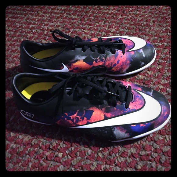 Soccer shoes.