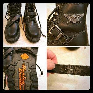 Harley Davidson riding boots