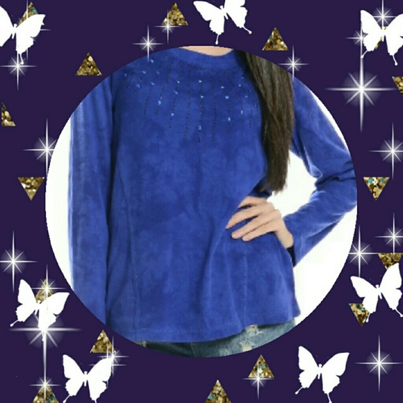 FLASH SALE! SPECKLED LONG SLEEVE TOP