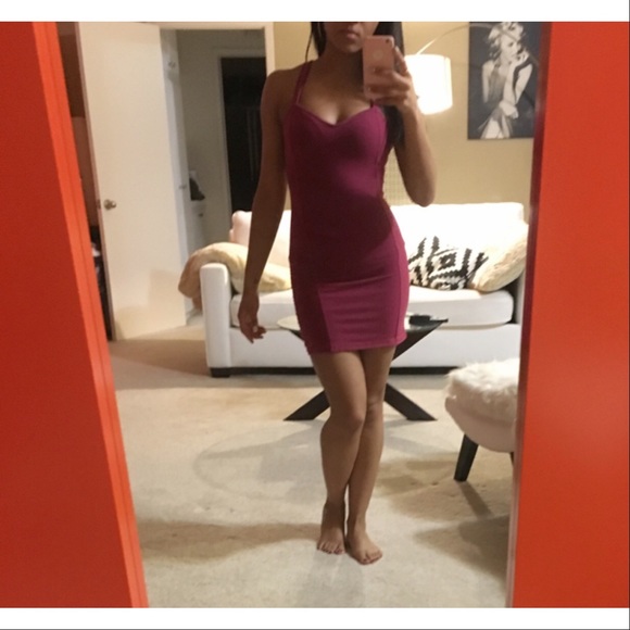 Maroon Brandy Melville dress