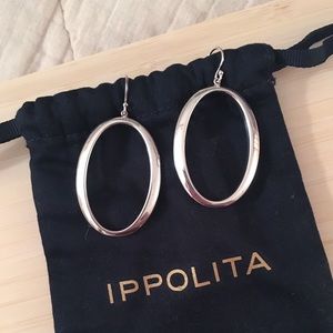 Ippolita Sterling Silver Oval Earrings