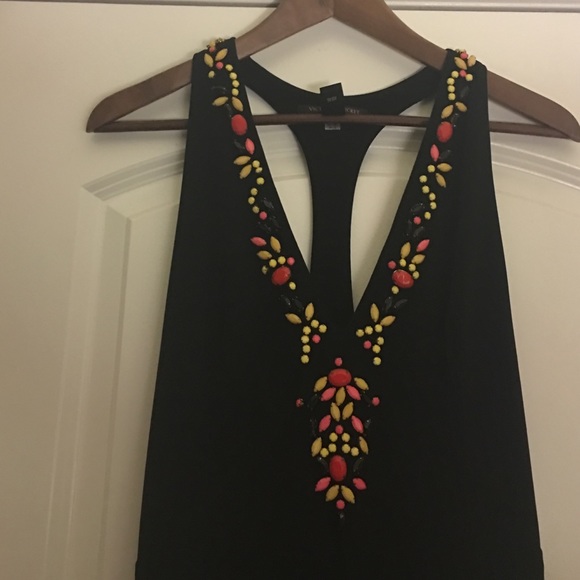 Long, beaded maxi dress - Picture 2 of 4
