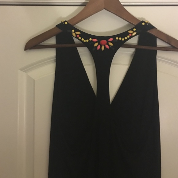 Long, beaded maxi dress - Picture 4 of 4