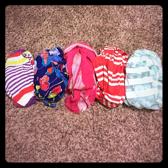 5 scarf bundle - Picture 1 of 4